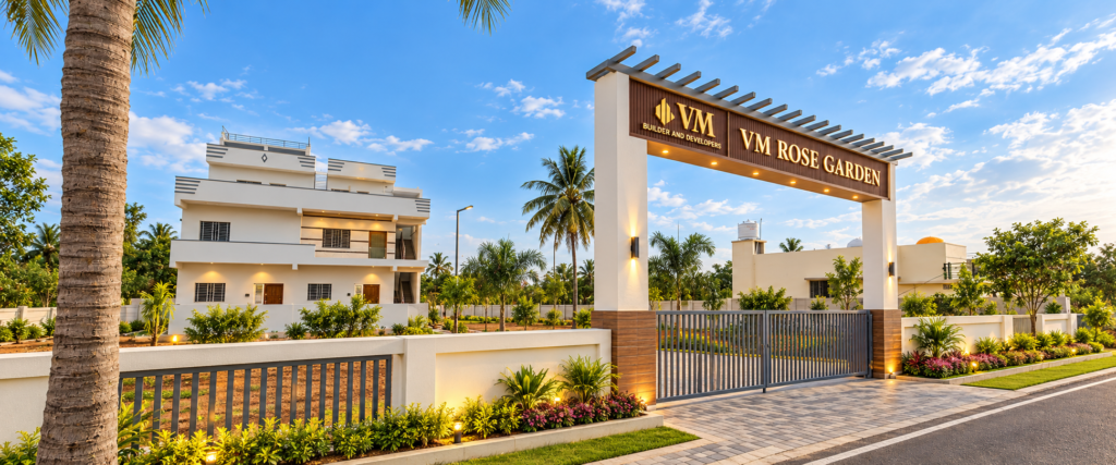 VM Rose Garden Entrance